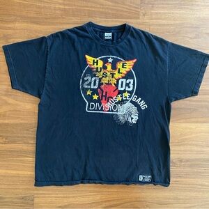 Hustle Gang Graphic T Shirt Black Men’s 2XL Streetwear